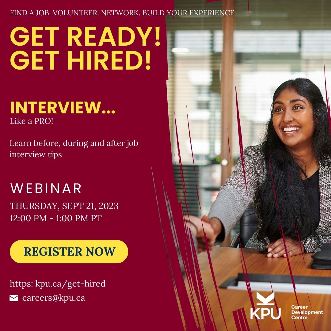 Interview Kwantlen Polytechnic University